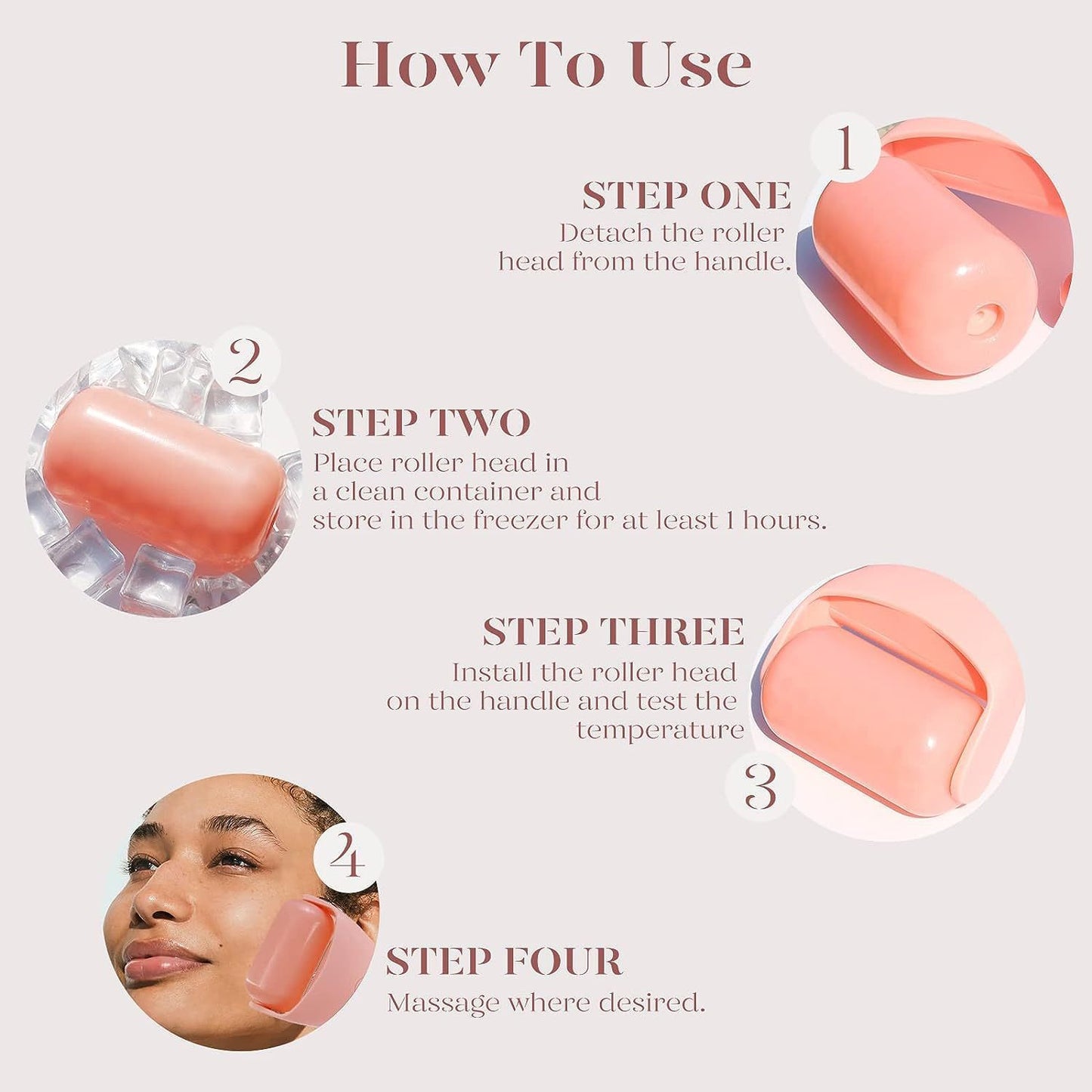 Ice Roller Facial Massager