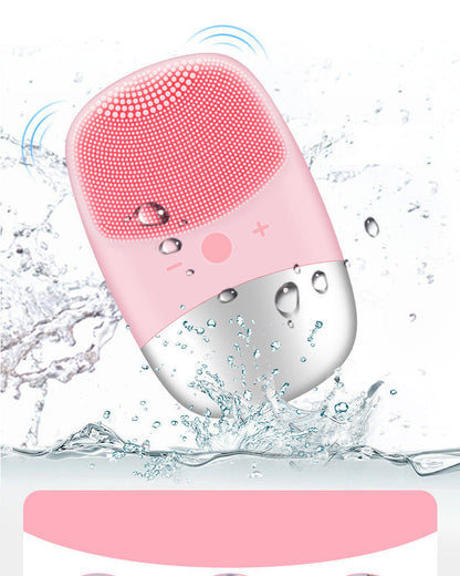 Mini Silicone Electric Face Cleansing Brush